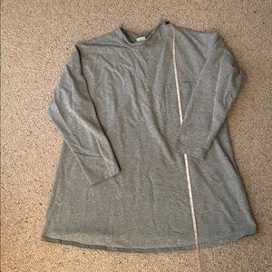 Take nine maternity tunic grey 100% cotton sweater
